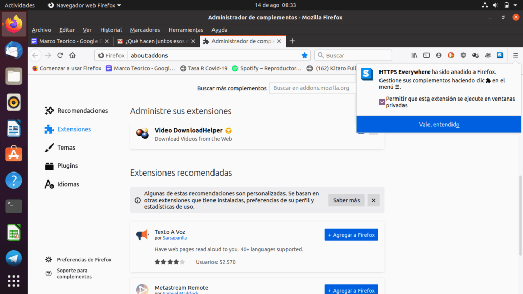 como instalar extensiones en firefox