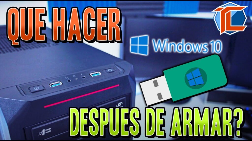 como instalar windows en un nuevo pc
