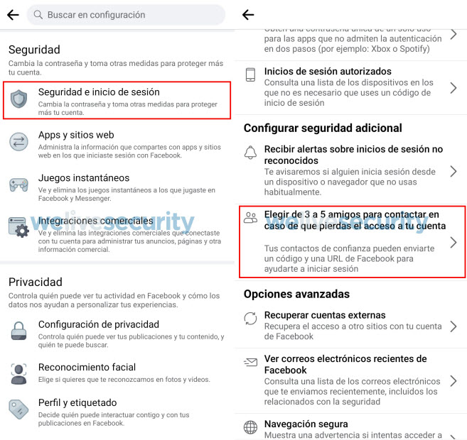 consejos para mejorar privacidad en facebook