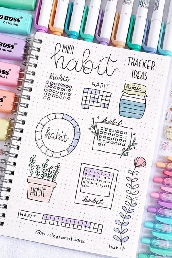 ideas innovadoras para tracking de habitos