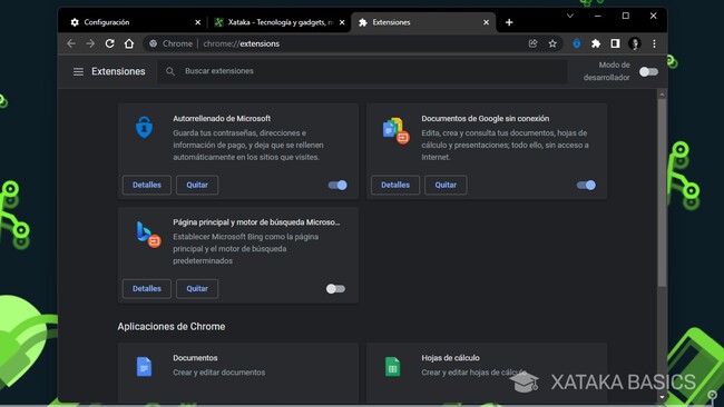 mejor forma de personalizar extensiones en chrome